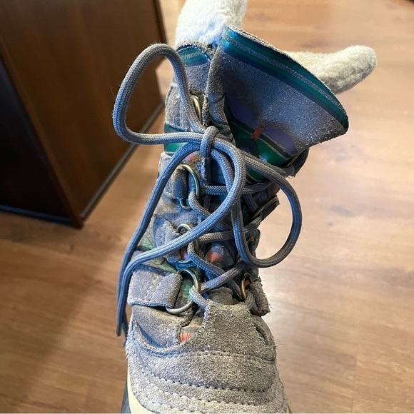 Sorel 1964 Southwest Aztec Print Rubber Waterproof Winter Snow Boots - Picture 12 of 13